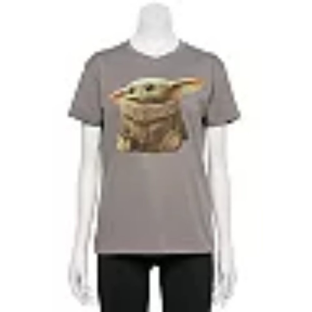 Juniors' Star Wars The Mandalorian The Child aka Baby Yoda Graphic Tee